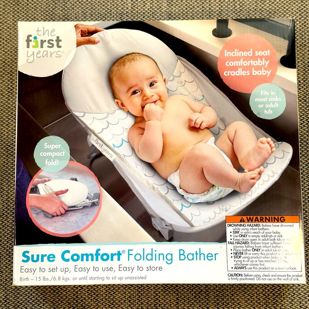 New with box! Baby Folding Bather